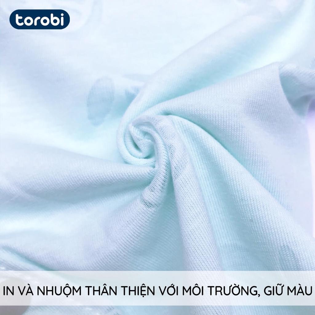 Body Dài Tay, Bodysuit Pure Cotton Mềm Mại, Thoáng Khí, Thoải Mái Mặc Điều Hòa | 1-12 Tháng | Torobi