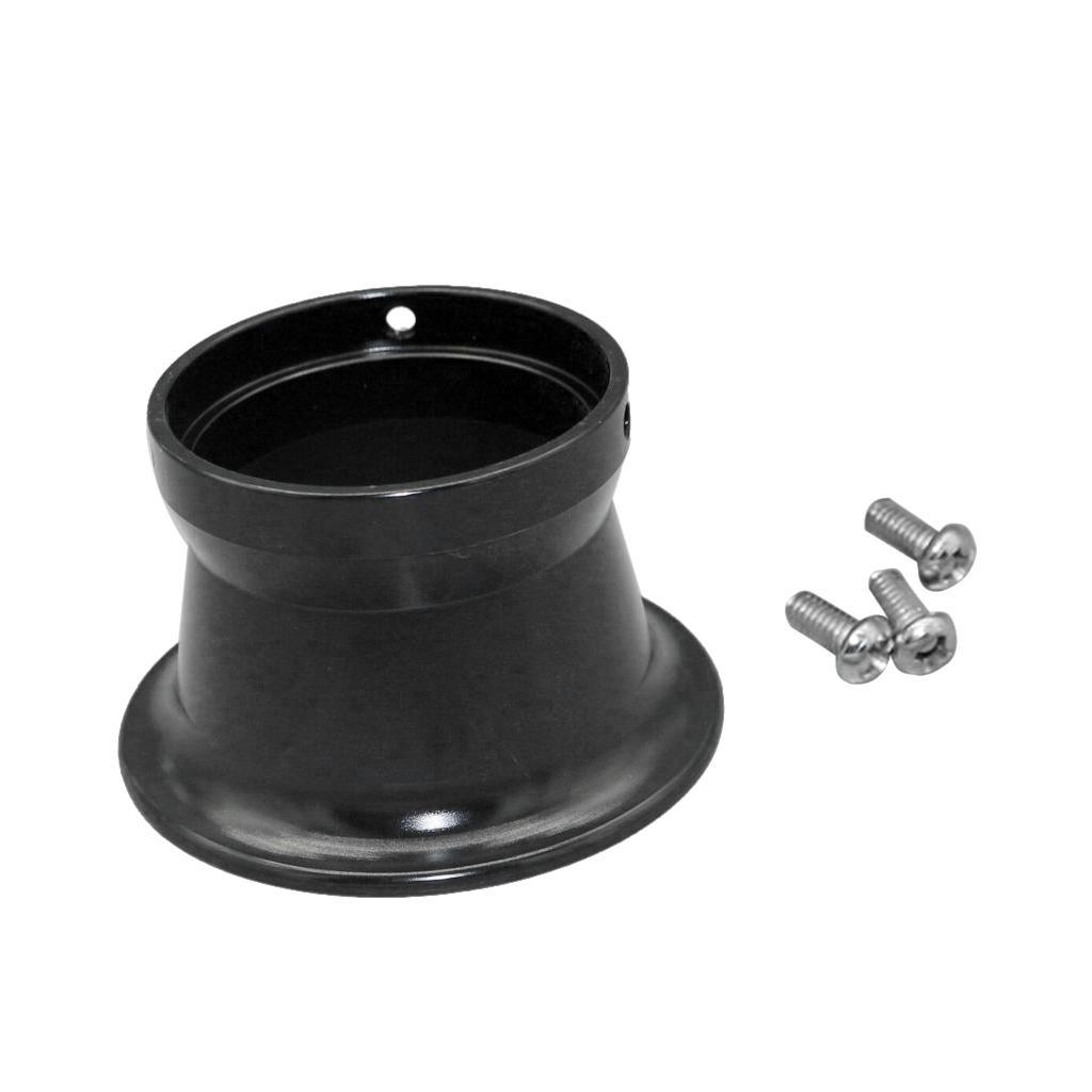 50mm air filter interface cup for 24/26/28 / 30mm motorcycle carburetors black