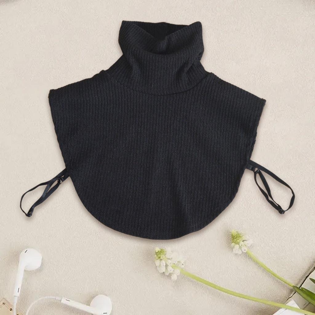 Women' Fake Turtleneck Collar False Collar Coat Accessory