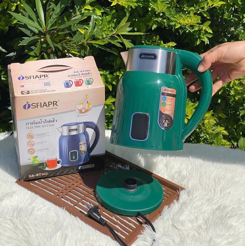 Ấm Đun Nước Siêu Tốc Inox 304 Cao Cấp – 3 Lớp Cách Nhiệt, 1500W, Dung Tích 2.5L Hàng chính hãng D Danido