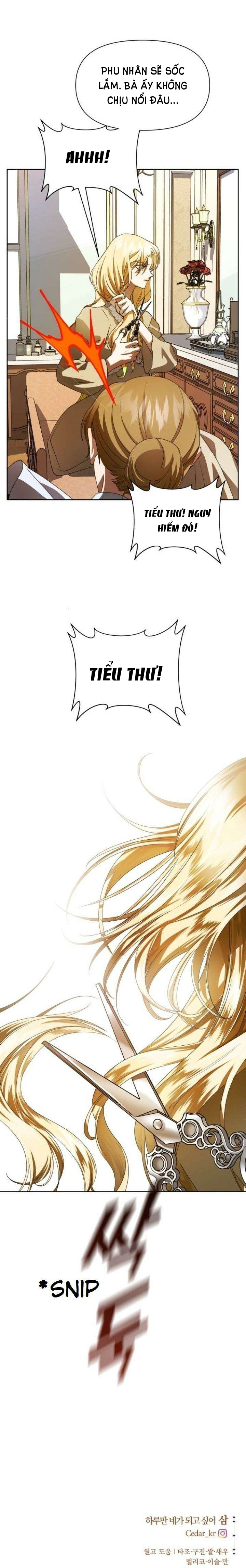 tôi muốn trở thành cô ấy dù chỉ là một ngày chapter 40 37