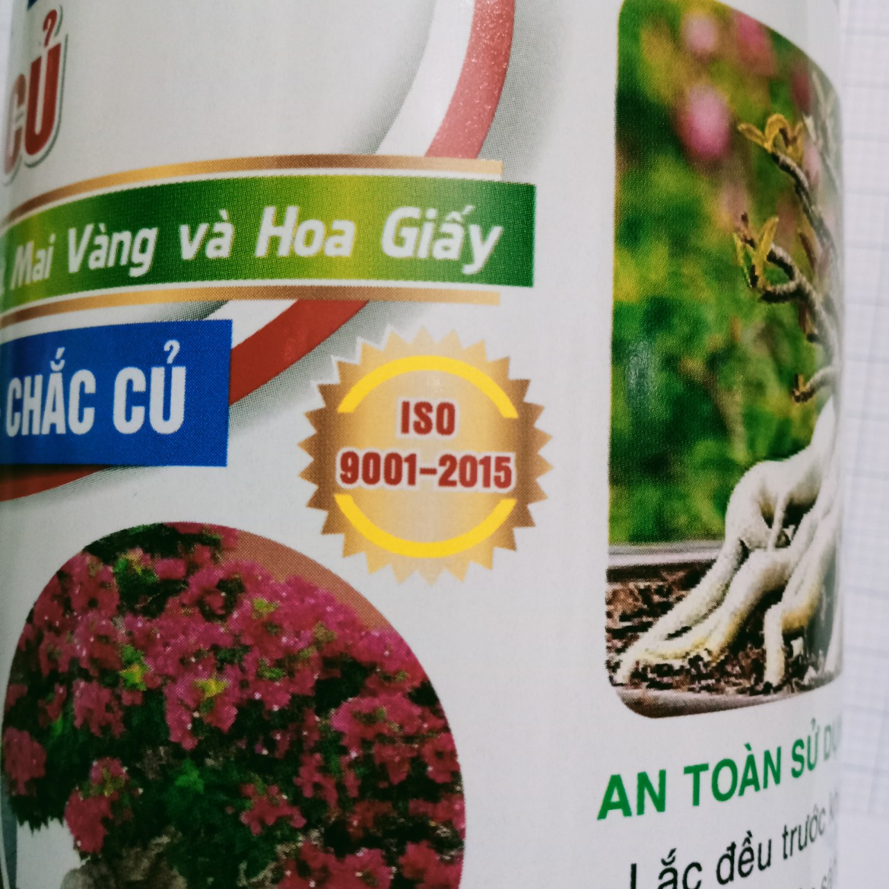 To củ Max root, chuyên dùng cho cây sứ, mai vàng và hoa giấy (chai 1 lít)