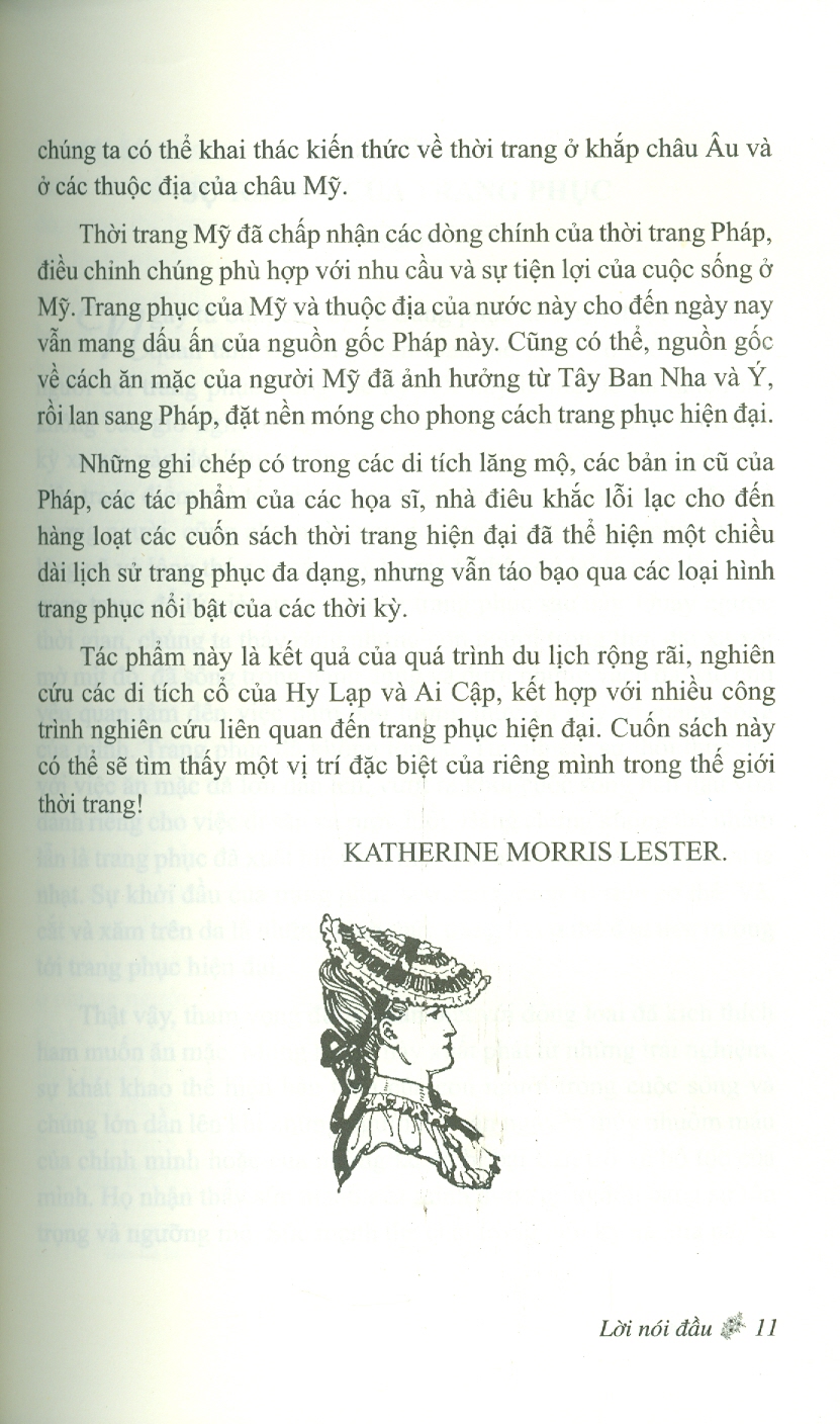 Lịch Sử Trang Phục Thế Giới - Katherine Morris Lester; Vũ Huyền Trang dịch