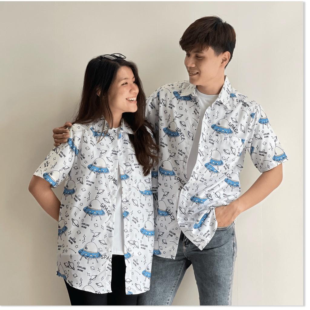 ÁO SƠ MI TRẮNG HOẠ TIẾT SIÊU ĐẸP