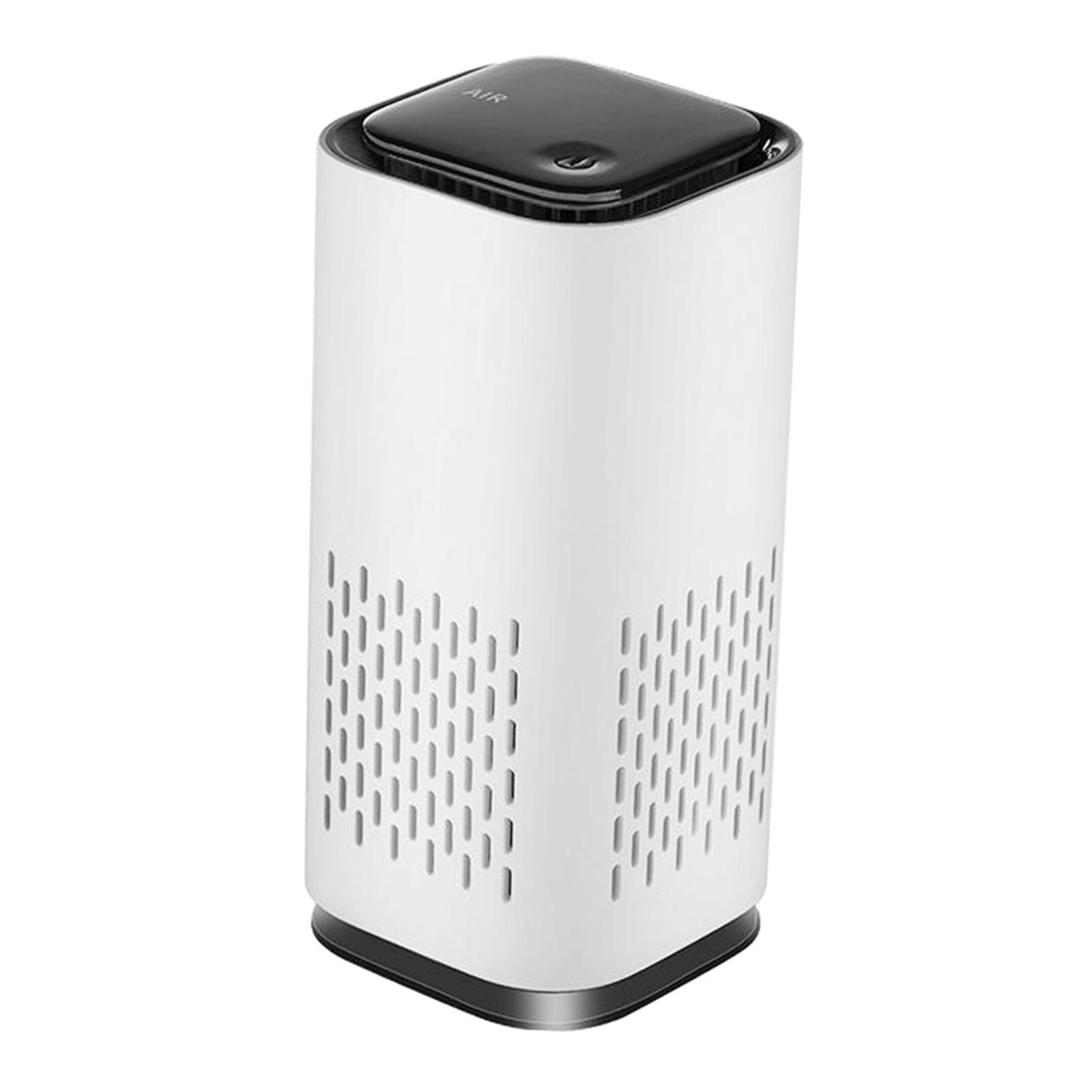 Mini Air Purifier for Home, Anion Air Purifier Filter, Quiet Filtration System Air Cleaner Removes Smoke Odor Dust Mold