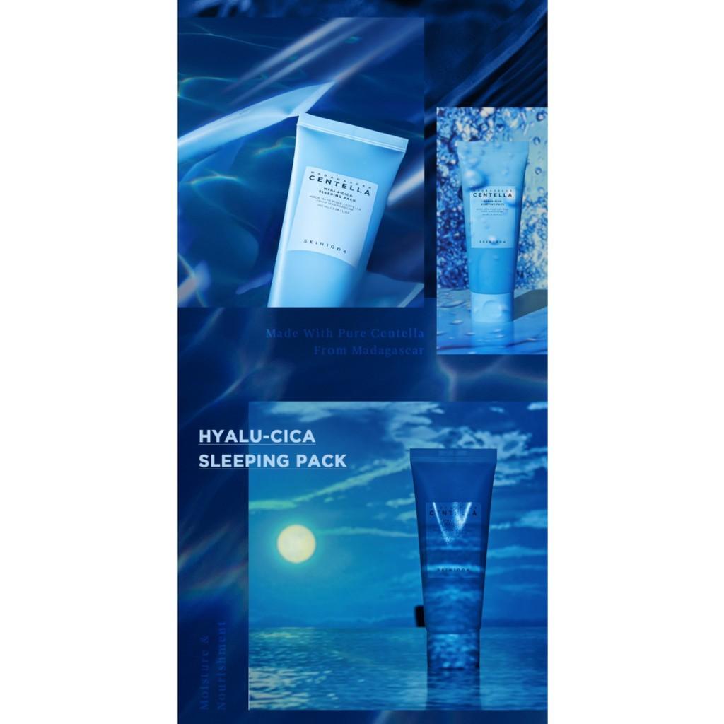 Mặt nạ ngủ giúp cấp ẩm, mờ nếp nhăn Skin1004 Madagascar Centella Hyalu-cica Sleeping Pack 100ml