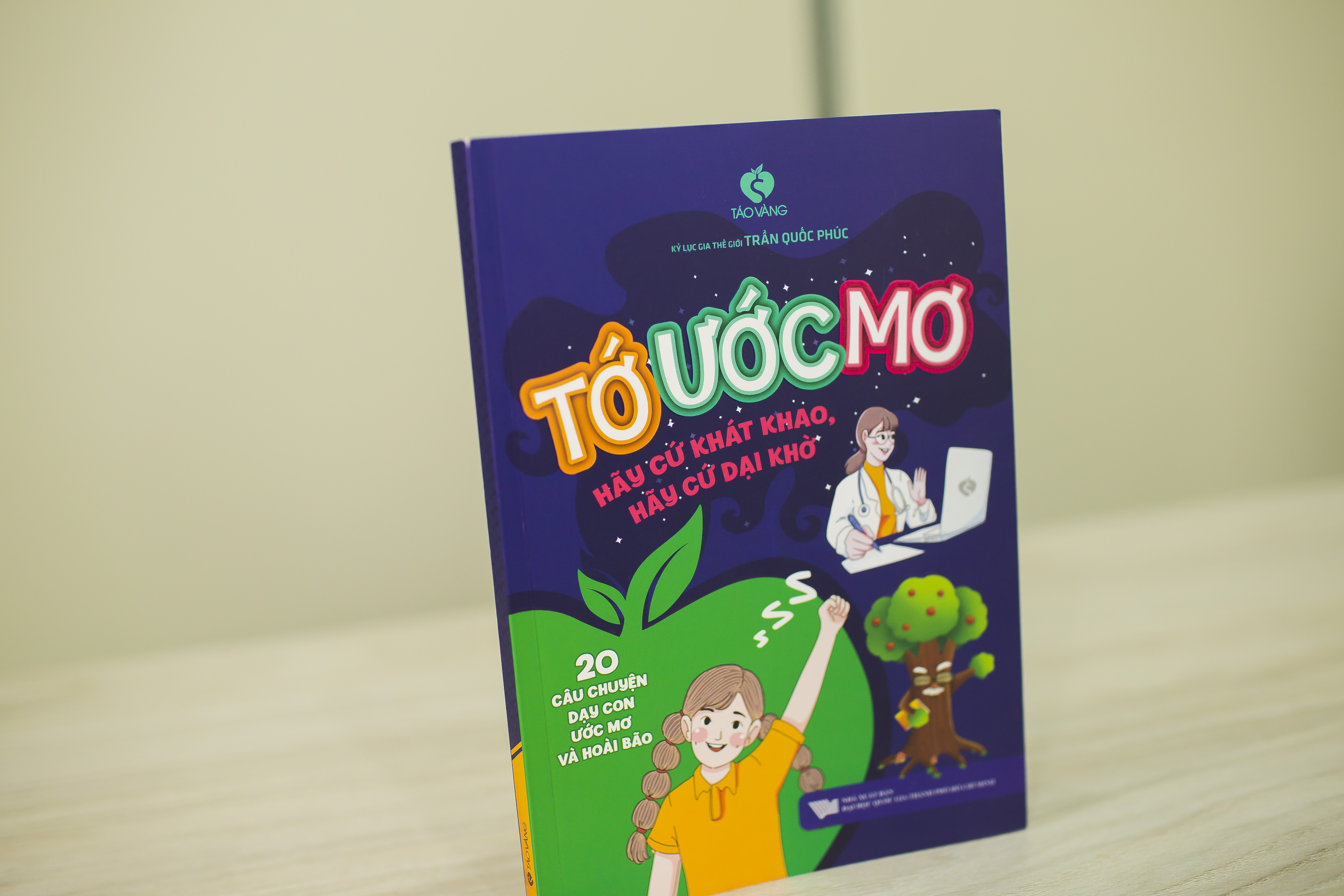 Sách Cho Bé 3 Tuổi Đến 12 Tuổi TÁO VÀNG Tớ Ước Mơ Dạy Con Ước Mơ Và Hoài Bão