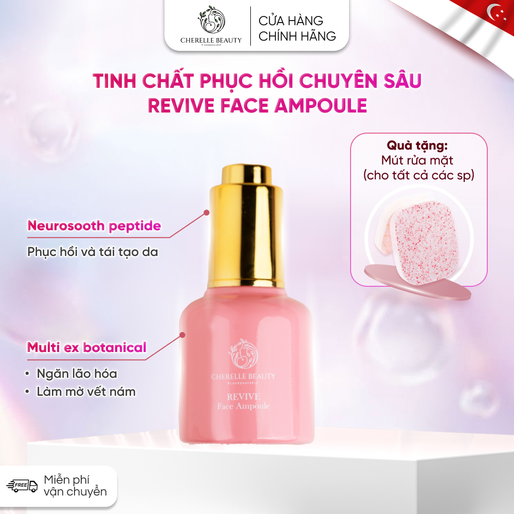 Tinh Chất Phục Hồi Ngăn Lão Hóa Giúp Duy Trì Độ Ẩm Tối Ưu Làm Dịu Bảo Vệ Da Kích Ứng Và Cải Thiện Độ Mịn Màng Cho Làn Da 30ml