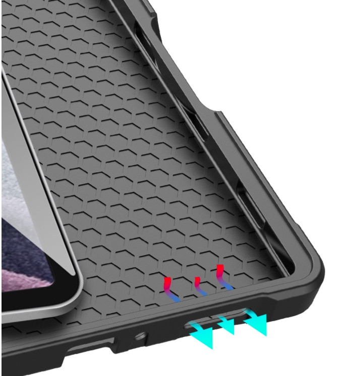 Bao da Samsung Galaxy Tab A7 Lite T220/T225 Dux Ducis Domo chính hãng - Hàng nhập khẩu