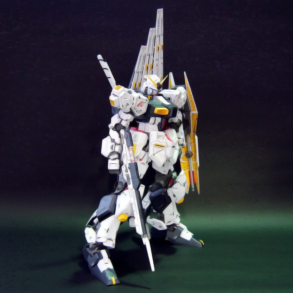 Mô hình giấy Gundam Robot RX-93 V Gundam – Ver Evolve