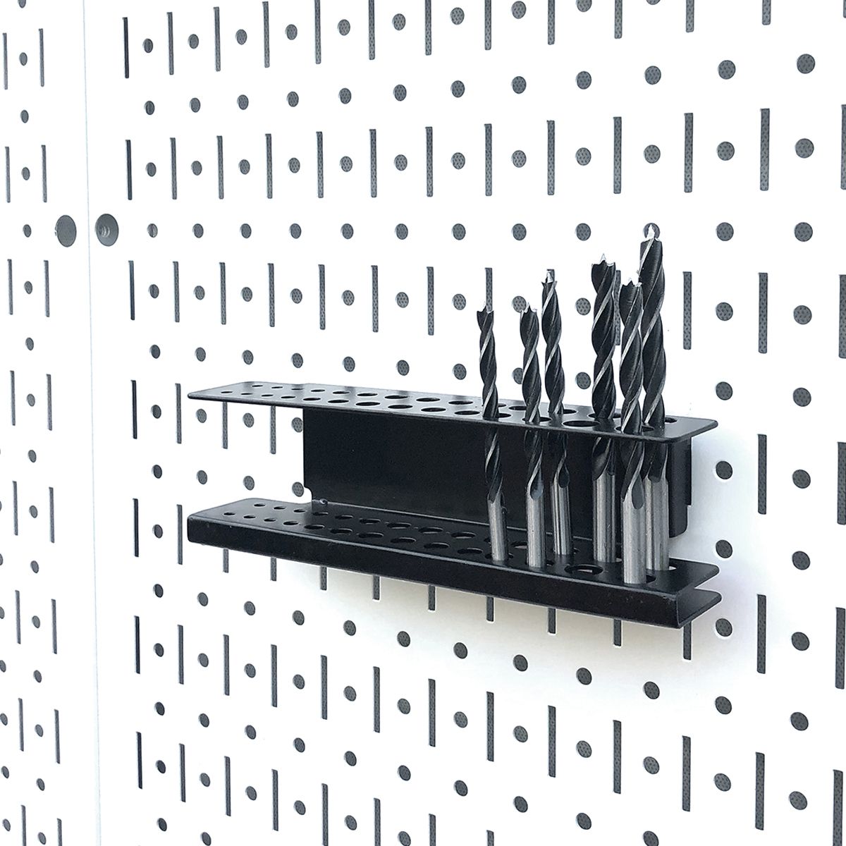 Bộ 2 Giá Mũi Khoan Pegboard - Móc Treo Đồ Nghề Sử Dụng Với Bảng Treo Dụng Cụ Sửa Chữa Pegboard Cơ Khí SMLIFE