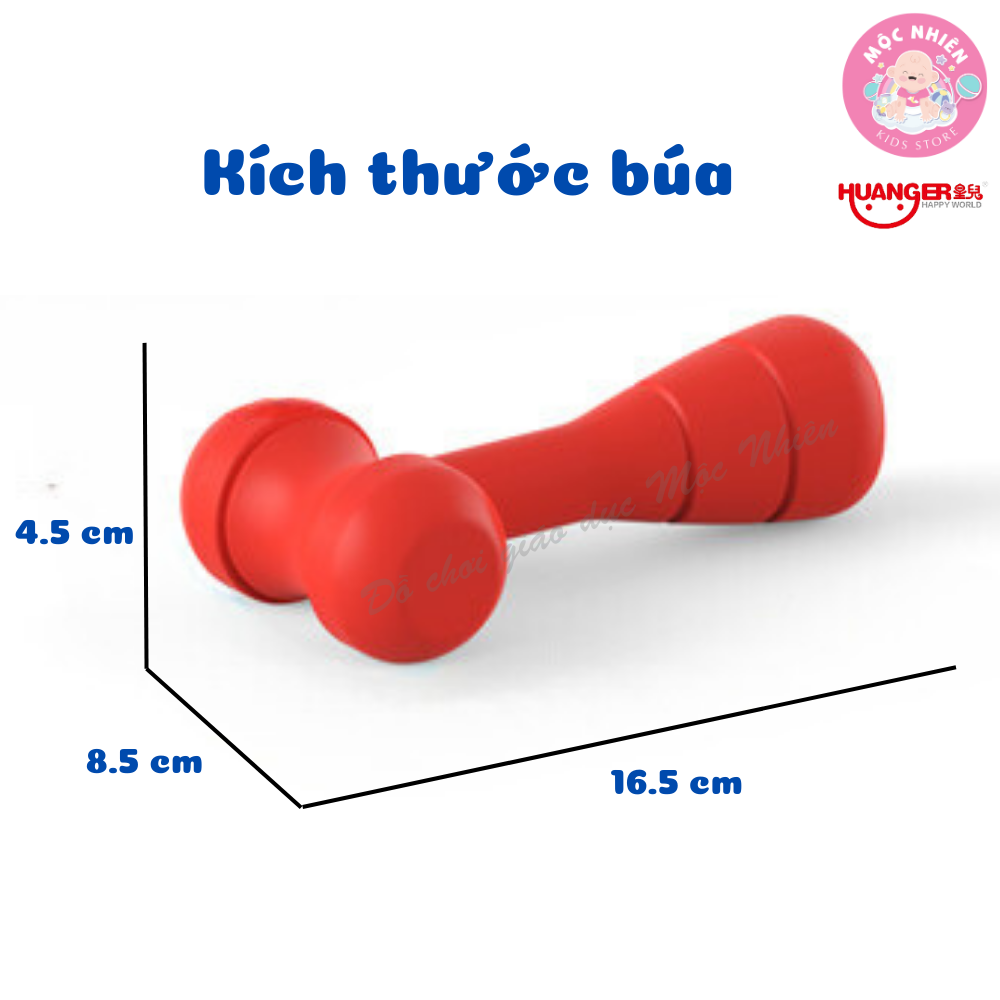 Đồ Chơi Sơ Sinh - Đập Bóng HUANGER Knock Ball HE0290 - Gõ Bóng Lăn Cho Bé Từ 12 Tháng Tuổi