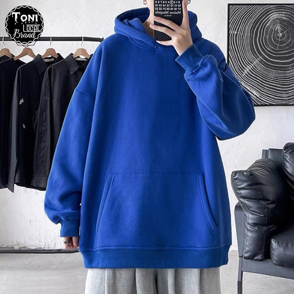 Áo Hoodie Basic Local Brand nỉ bông form rộng Unisex giữ ấm chống nắng