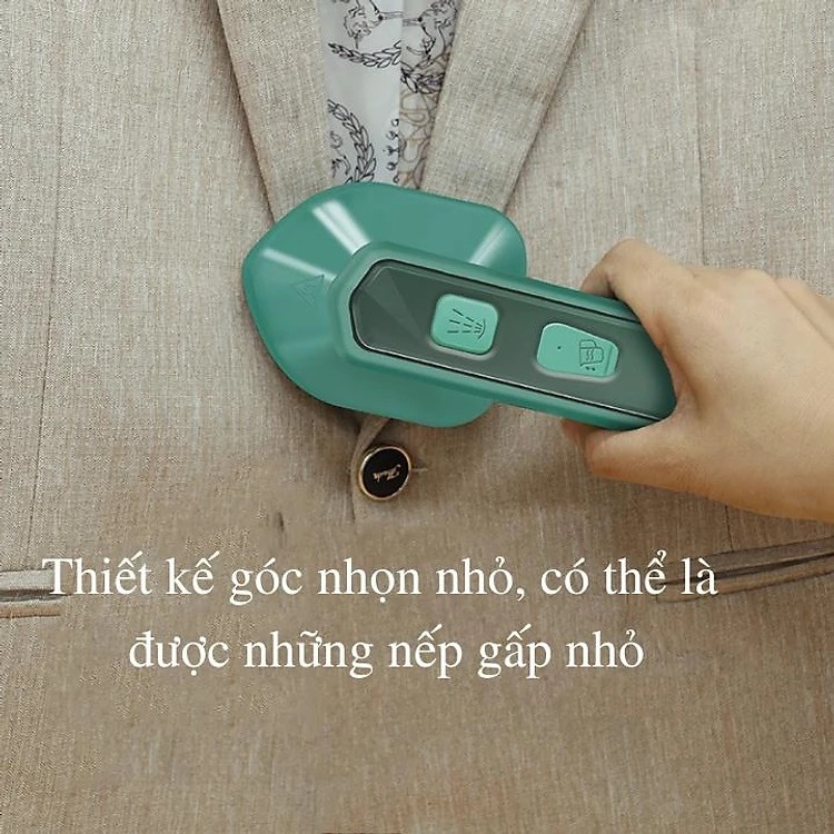 Bàn ủi mini cầm tay , nhỏ gọn ,loại bỏ nếp nhăn tối đa ,áo quần gọn gàng ,ngăn nắp , dễ mang theo