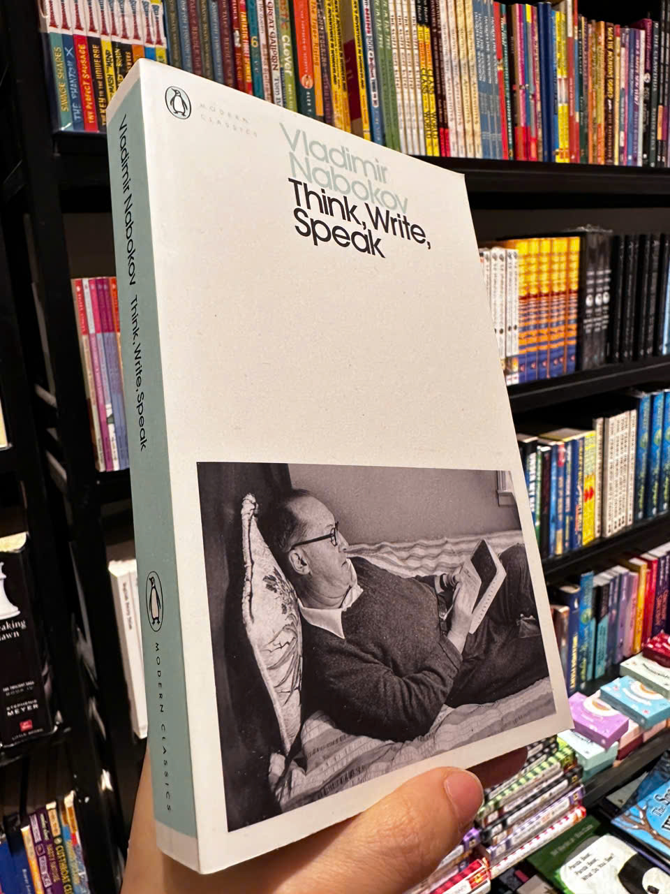 Sách - Think, Write, Speak by Vladimir Nabokov - Penguin Modern Classics - Sách Ngoại Văn