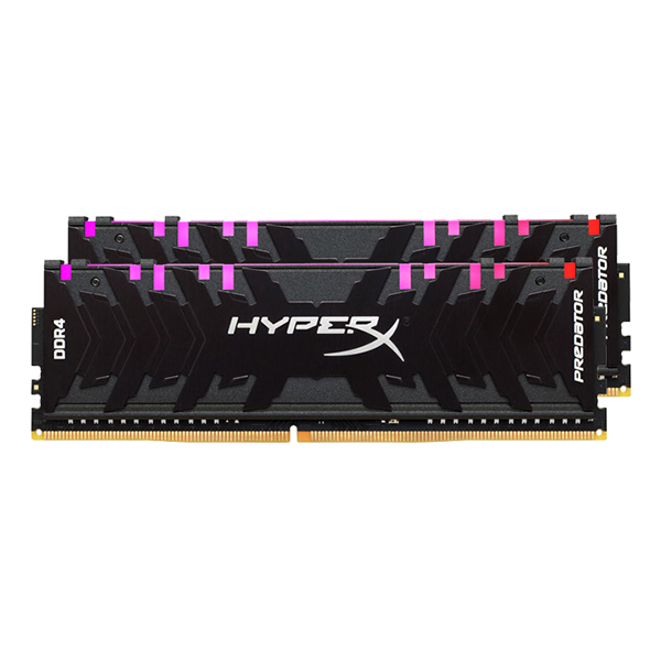 Bộ 2 Thanh RAM PC Kingston 16GB HyperX Predator (2 x 8GB) DDR4 RGB 3200MHz HX432C16PB3AK2/16 - Hàng Chính Hãng