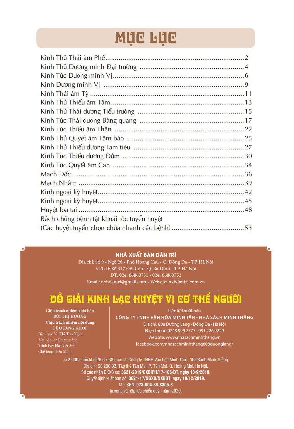Đồ Giải Kinh Lạc Huyệt Vị Cơ Thể