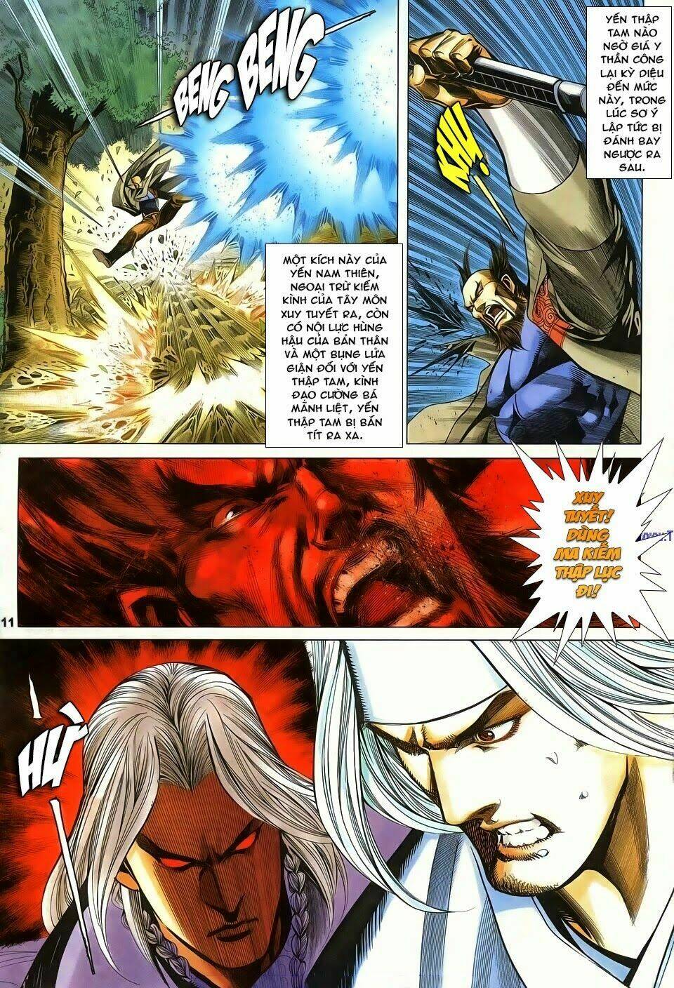 cổ long quần hiệp chapter 72 11