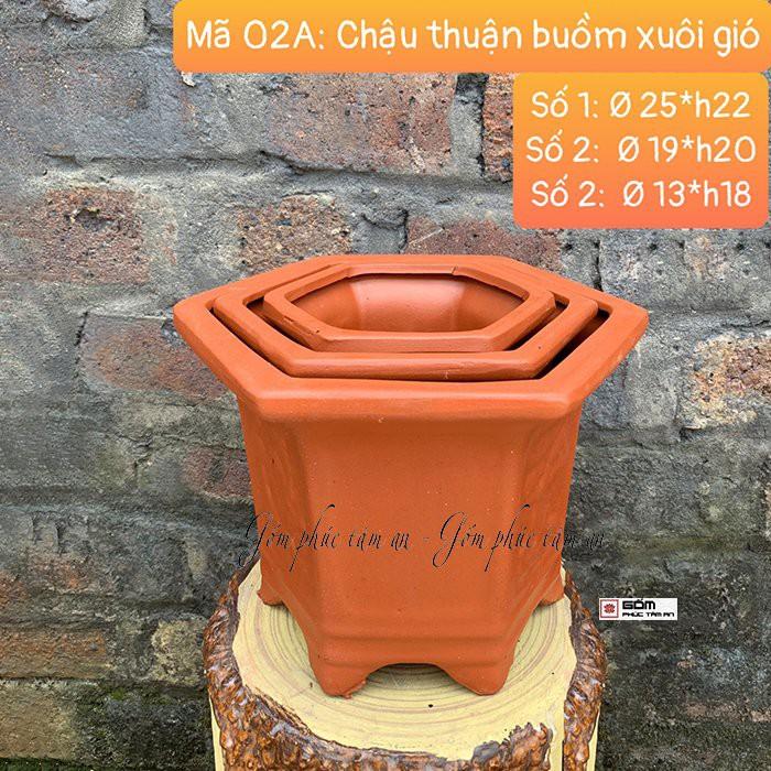 CHẬU ĐẤT NUNG chậu đất đỏ trồng cây cảnh trang trí đẹp