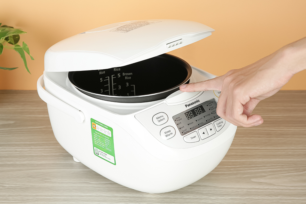 Nồi cơm điện tử Panasonic 1 lít SR-CL108WRA - Hàng Chính Hãng