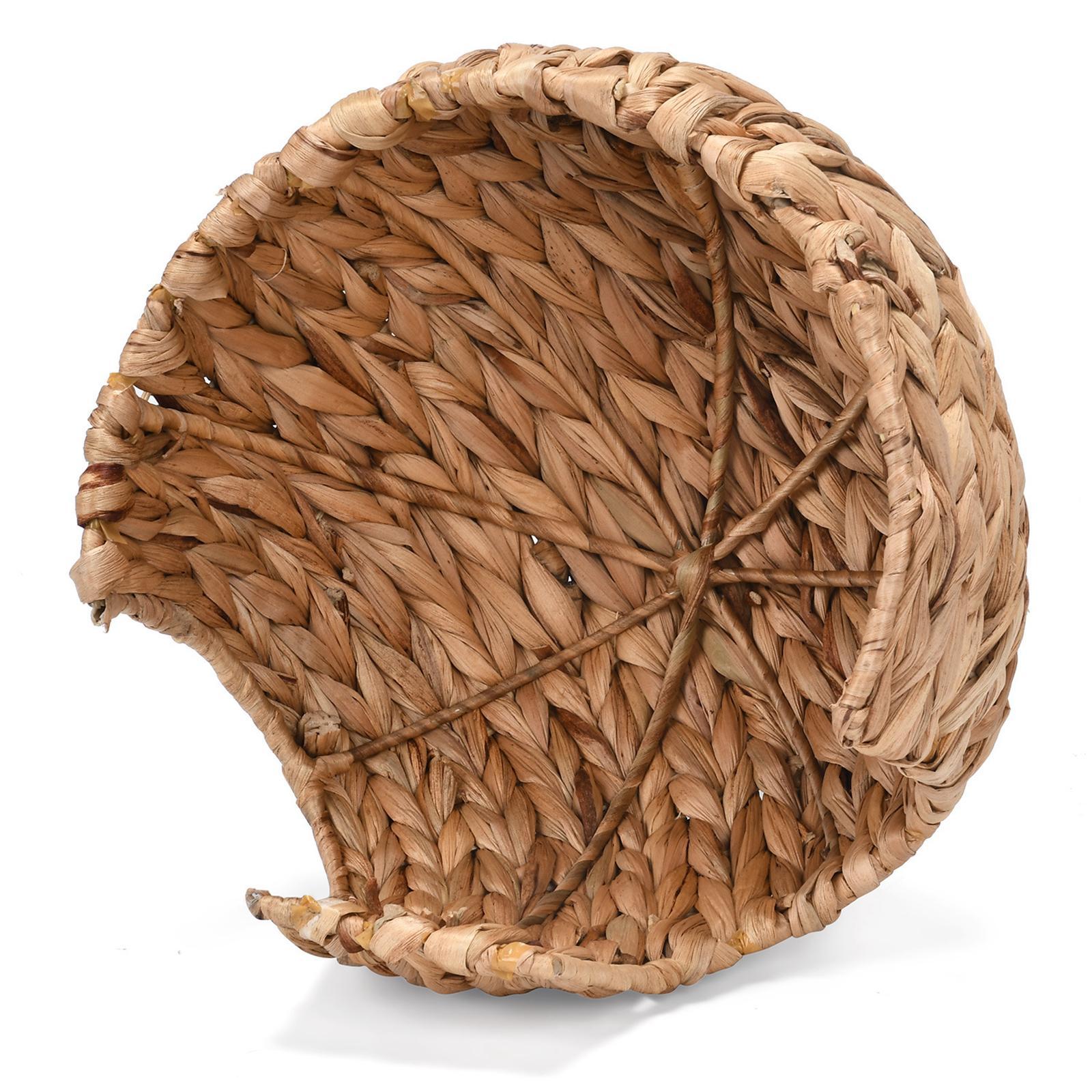 Woven Hamster Hideout Cage Accessories Sleeping Hut Pets Hideout Hamster Tunnel Toy for Chipmunk Bunny Dwarf Hamster
