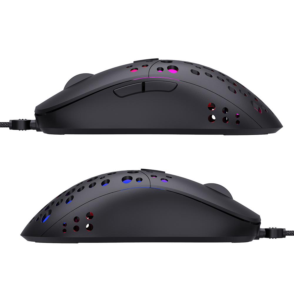 HXSJ Wired Keyboard and Mouse Combo V400 35 Keys Single-hand Gaming Keyboard+A904 RGB Gaming Mouse Set for PC Laptop