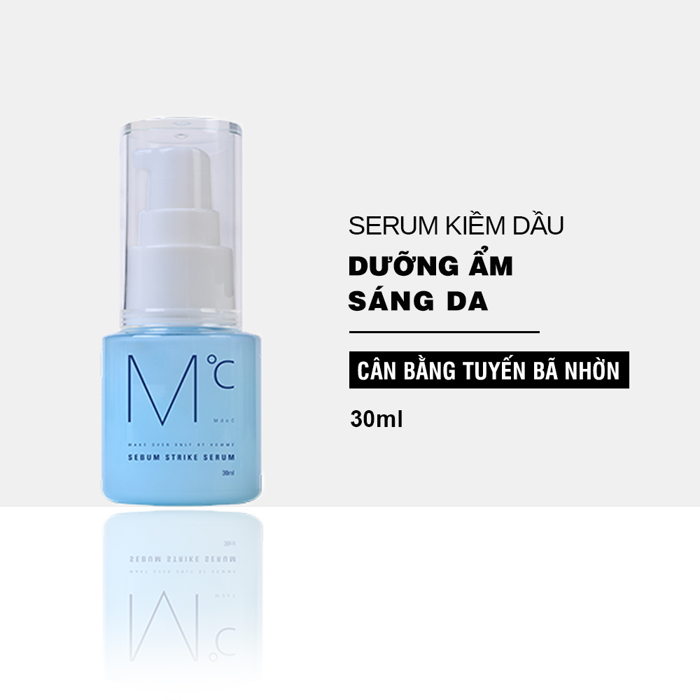 Serum dưỡng ẩm và kiểm soát tiết dầu dành cho nam MdoC Sebum Strike Serum 30ml JN-MSR02