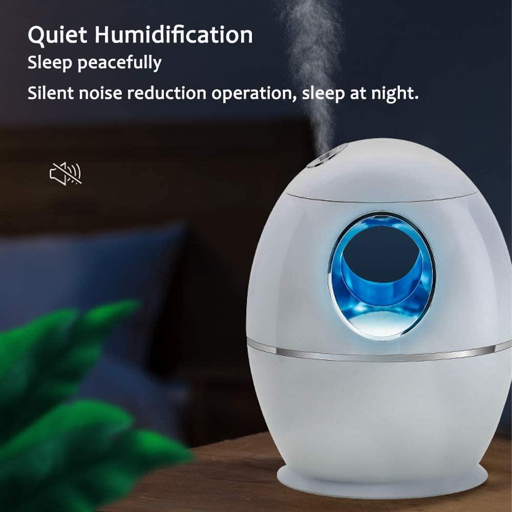 Máy Phun Sương Tạo Độ Ẩm Nhà Tắt Tiếng Phòng Ngủ Công Suất Lớn Văn Phòng Điều Hòa USB Để Bàn Đèn Ngủ Máy Xông Tinh Dầu 800Ml