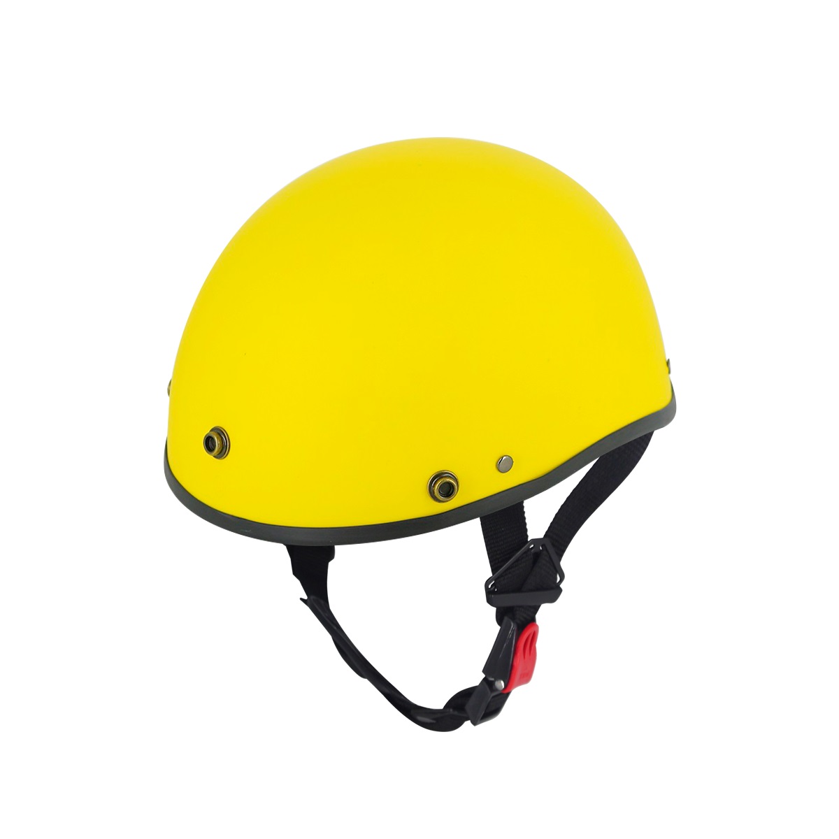 Mũ Bảo Hiểm Nửa Đầu SRT Màu Vàng Nhám Trơn - 1/2 SRT Cao Cấp Mới