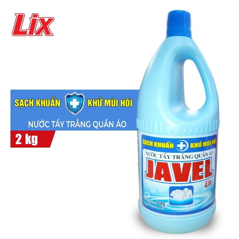 Nước tẩy trắng quần áo Lix Javel 2Kg JL200