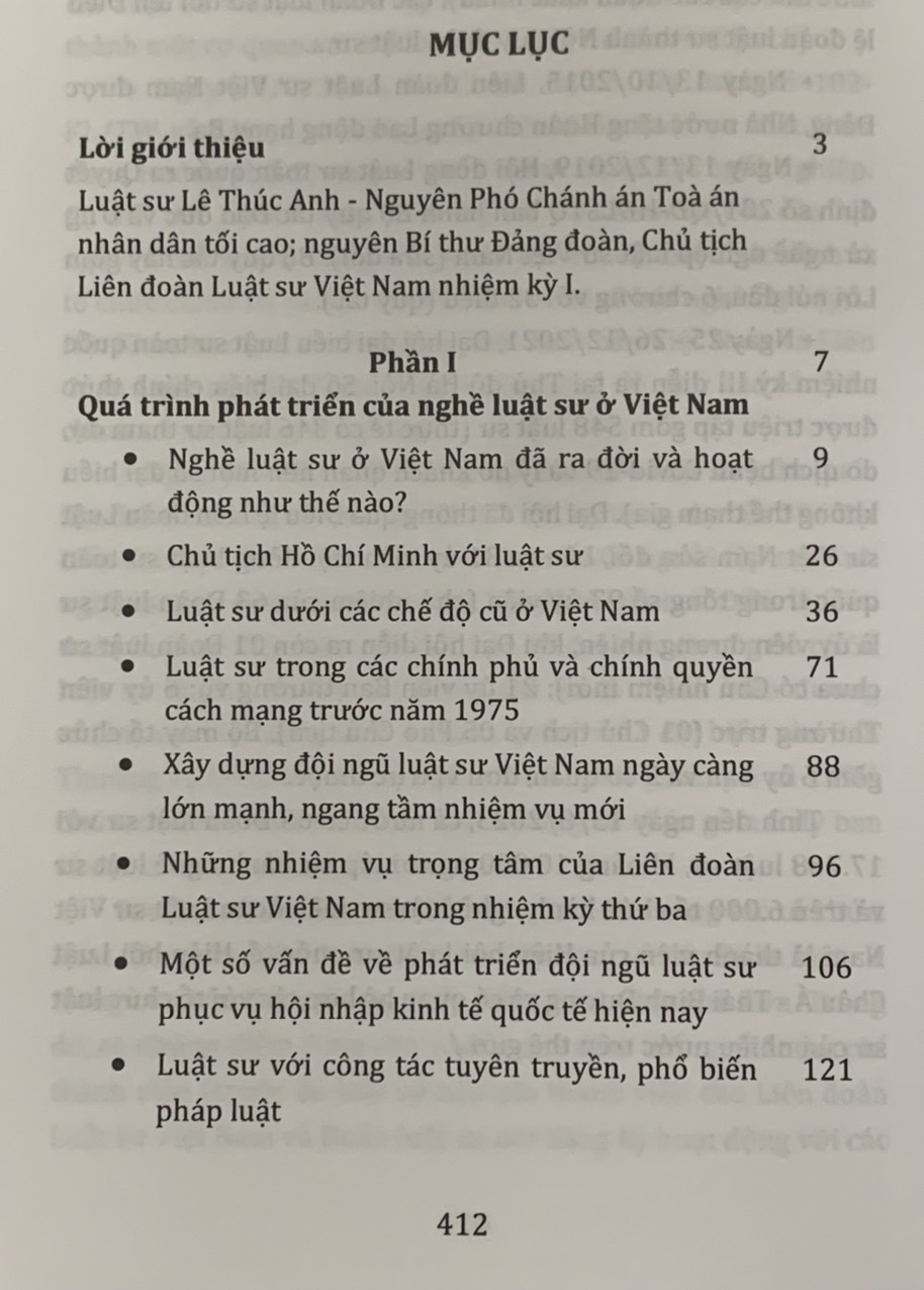 Luật Sư và Nghề Luật Sư Ở Việt Nam