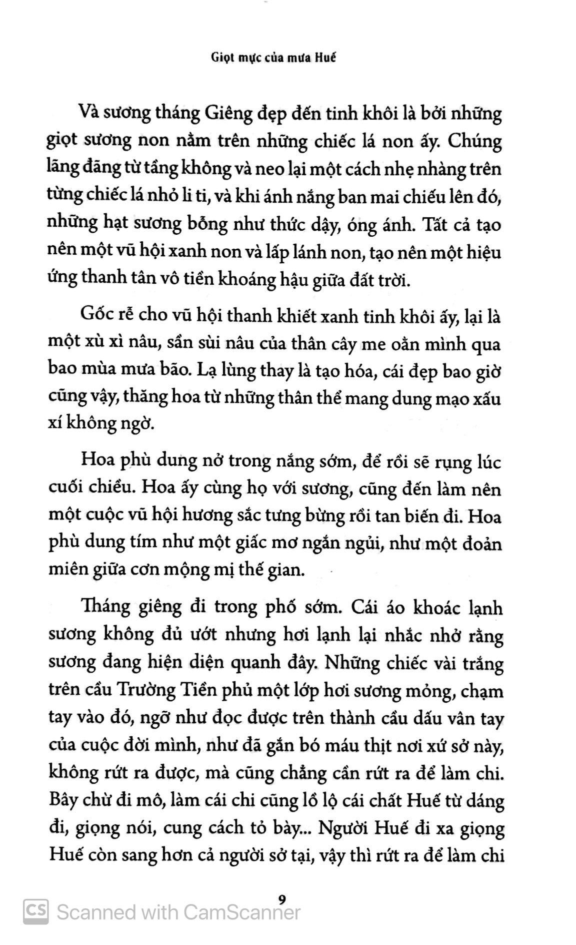 Sách Giọt Mực Của Mưa Huế