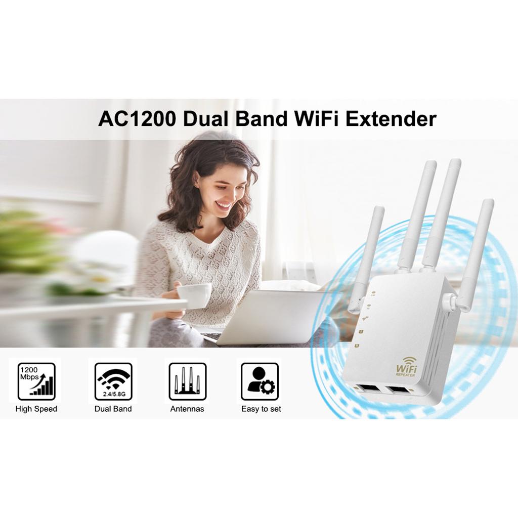 Wifi Extender Repeater Wireless Router Range Network Signal Booster, EU Plug