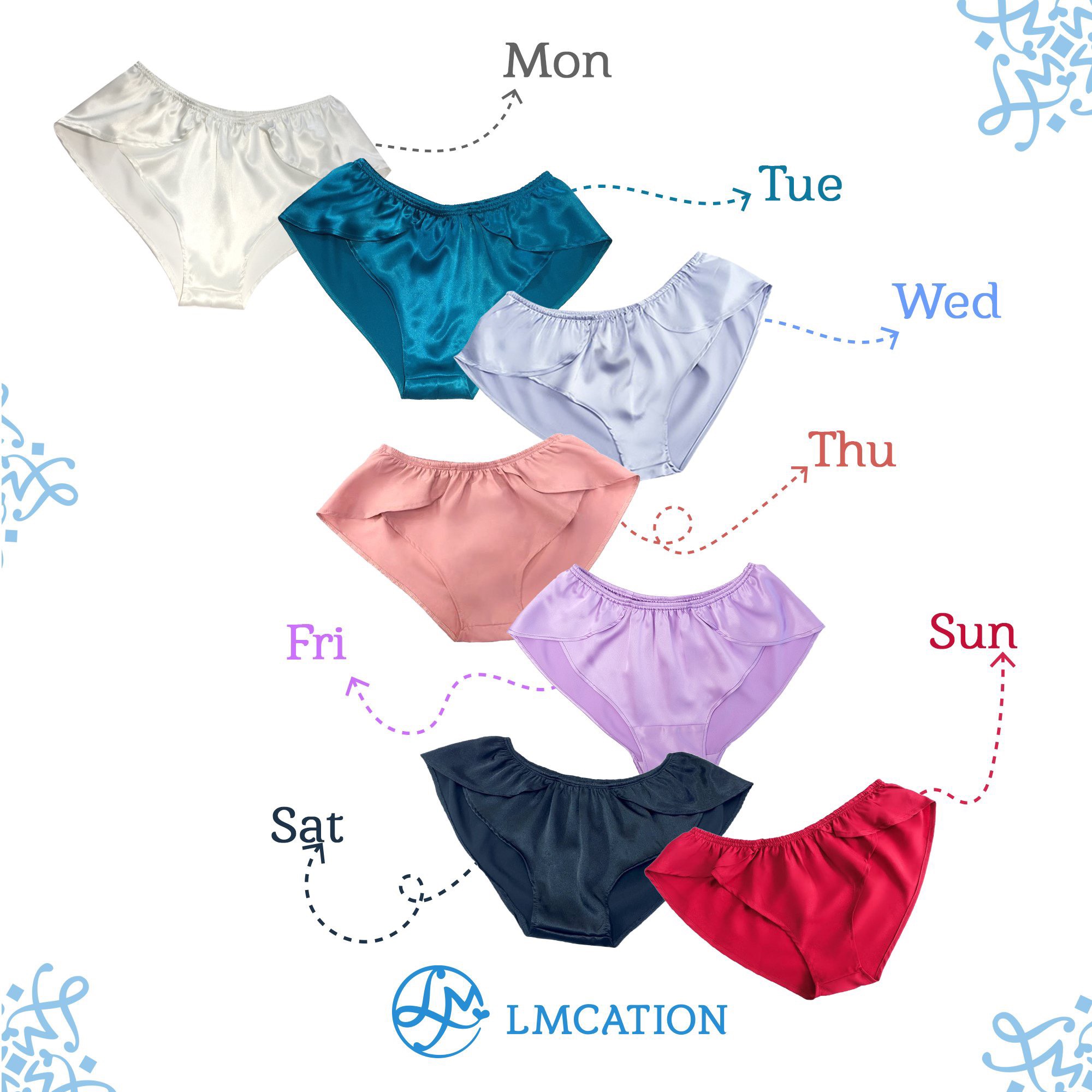 Quần lót ngủ lụa cao cấp LMcation