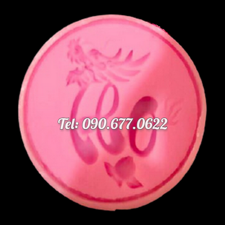 Bộ 3 khuôn silicone ép xôi, làm rau câu, socola, làm bánh Phúc Lộc Thọ loại 13 cm - Mã số 1233
