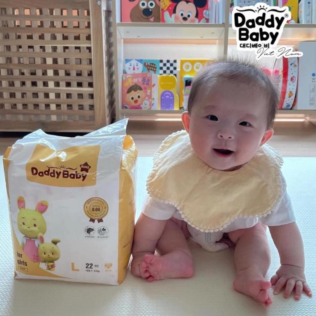 BỈM DADDY BABY NỘI ĐỊA HÀN QUỐC SIÊU MỎNG 0,28CM, THẤM SIÊU KHÔ S28/M24/L20/L22/XL18/XXL17 meduahaubimsua