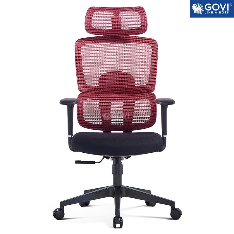 Ghế công thái học Ergonomic GOVI Win W05A - Khung ghế chắc chắn, vải lưới nhập khẩu thoáng mát, thiết kế tinh tế