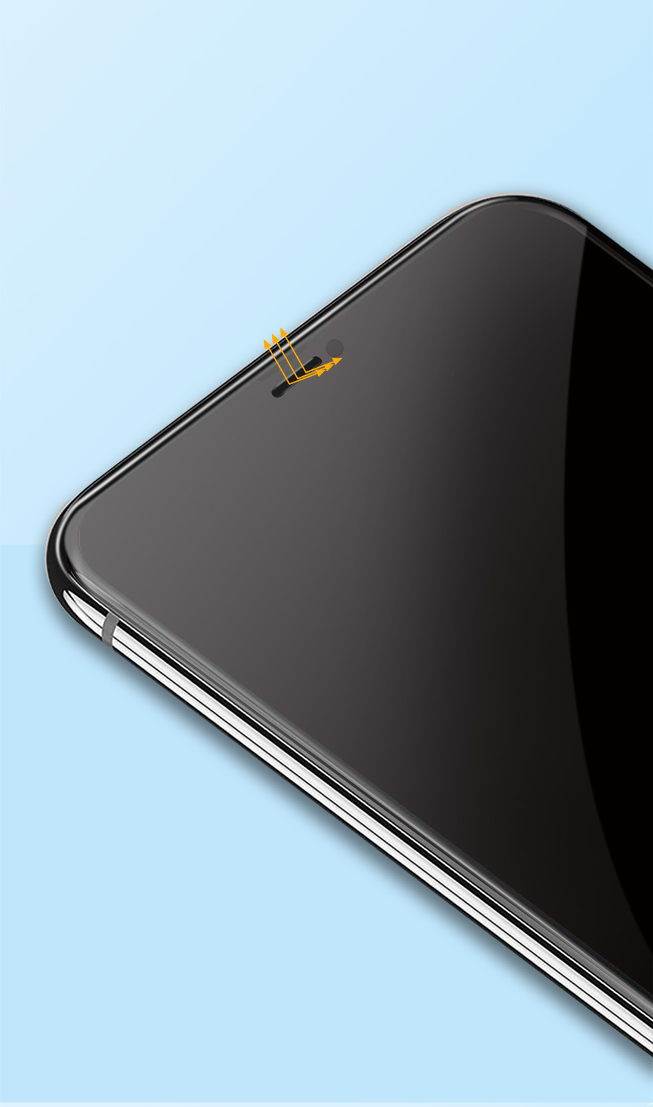 MIẾNG DÁN CHỐNG NHÌN TRỘM MIPOW HD PREMIUM IPHONE X/XS/XS MAX/XR - Hàng Chính Hãng