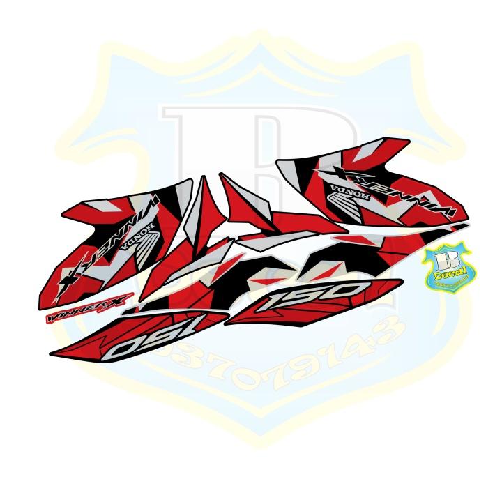 Tem rời dành cho winner X đỏ đen