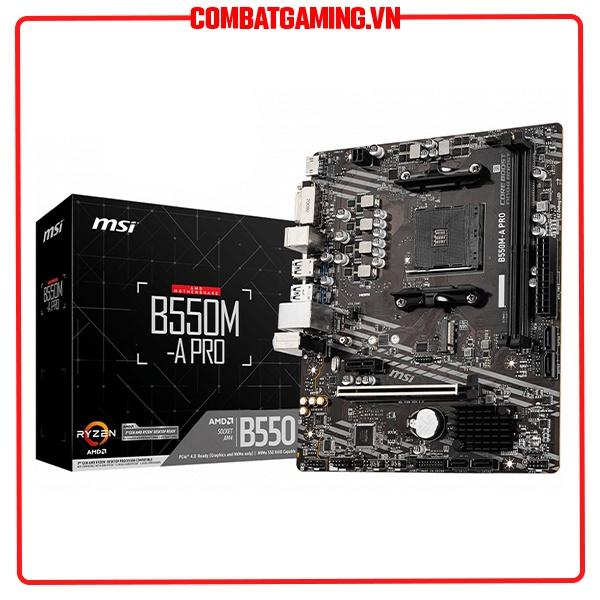 Bo Mạch chủ MSI B550M A Pro - Hàng Chính Hãng