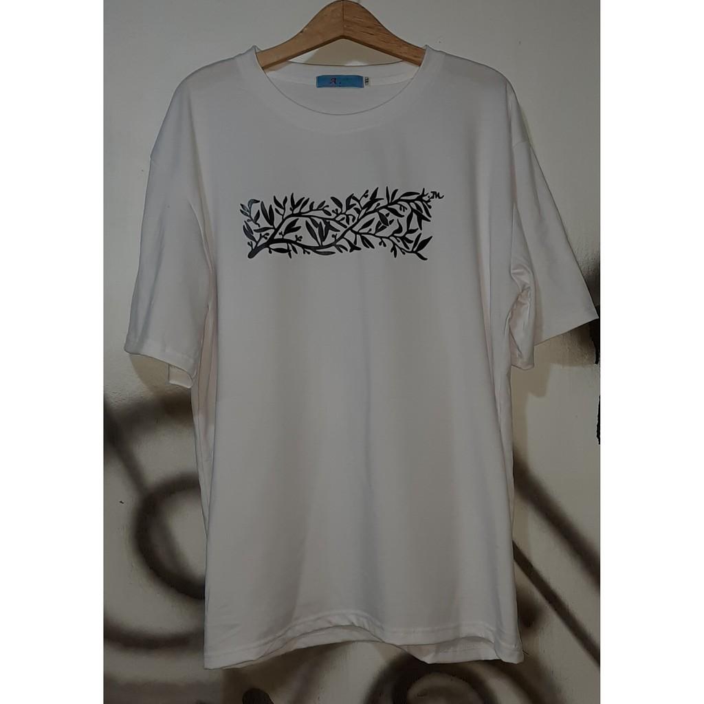 Áo thun Stee OFF WHITE OLIVE độc lạ Áo thun nam tay lỡ màu đen va trắng Unisex aothununisex aophongnam
