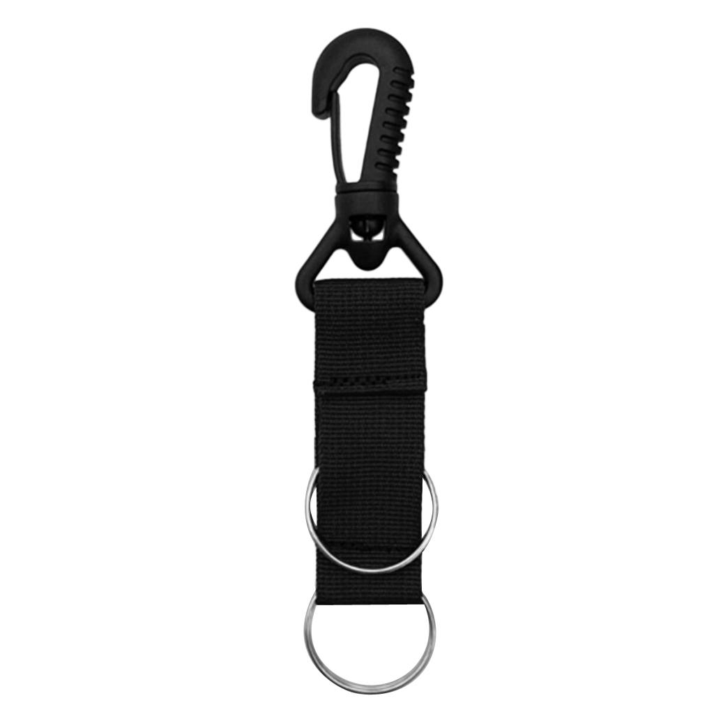 Heavy Duty Scuba Diver Diving Lanyard Webbing Strap String with Swivel Snap Clip for Dive Camera Torch Flashlight Underwater Sports