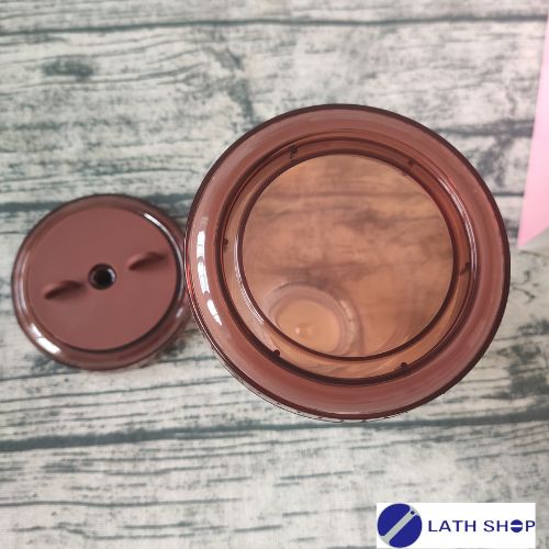 Ly Nhựa 2 Lớp Hình Con Vật Ngộ Nghĩnh Kèm Ống Hút Và 2 Nắp LocknLock HAP511-520ml - Nhiều Màu - Hàng Chính Hãng