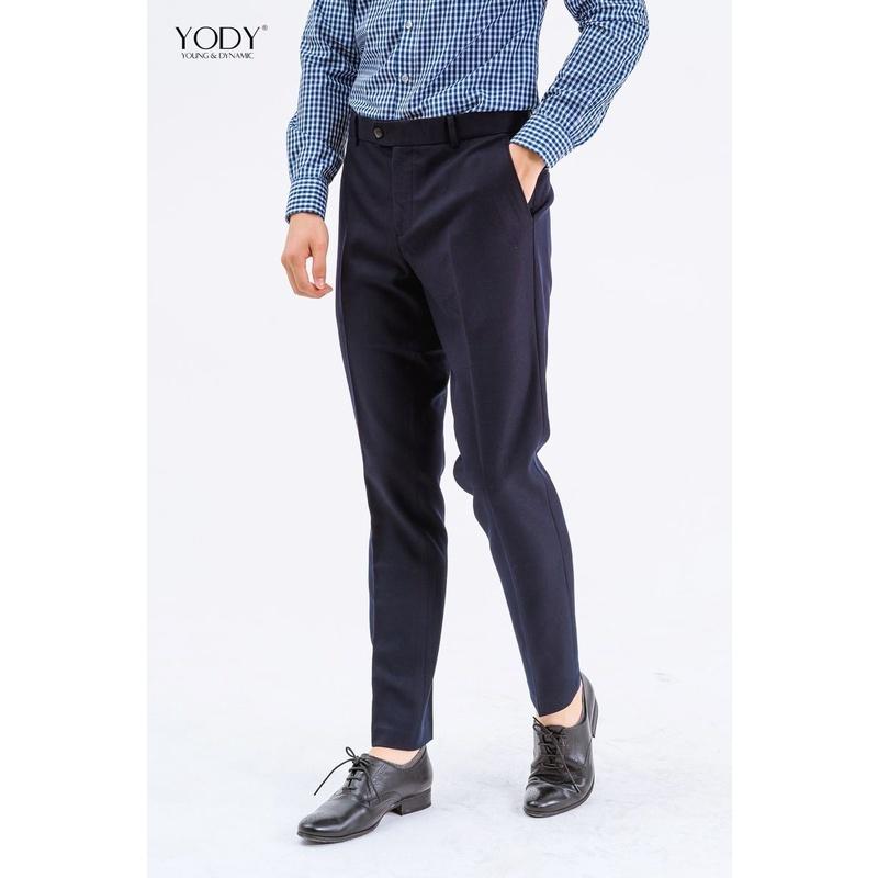 Quần âu công sở nam YODY dáng suôn cao cấp chất co dãn tốt QAM3127