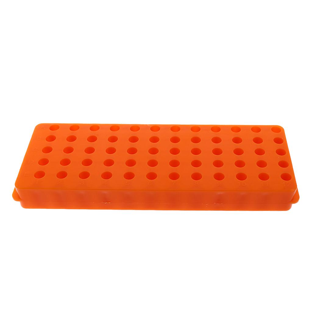 Lab Test Centrifuge Tube Rack 60Holes Different Size for 0.5ml 1.5ml 2ml 5ml