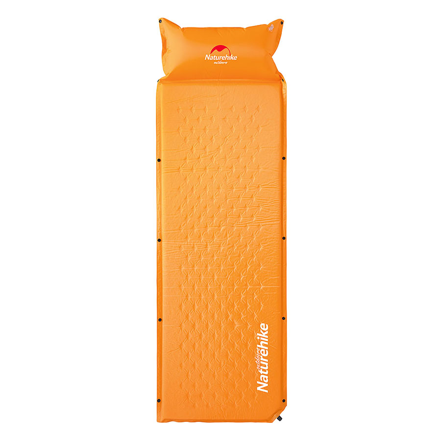 Đệm Tự Bơm Hơi Liền Gối Du Lịch, Cắm Trại Naturehike - Giao Màu Ngẫu Nhiên