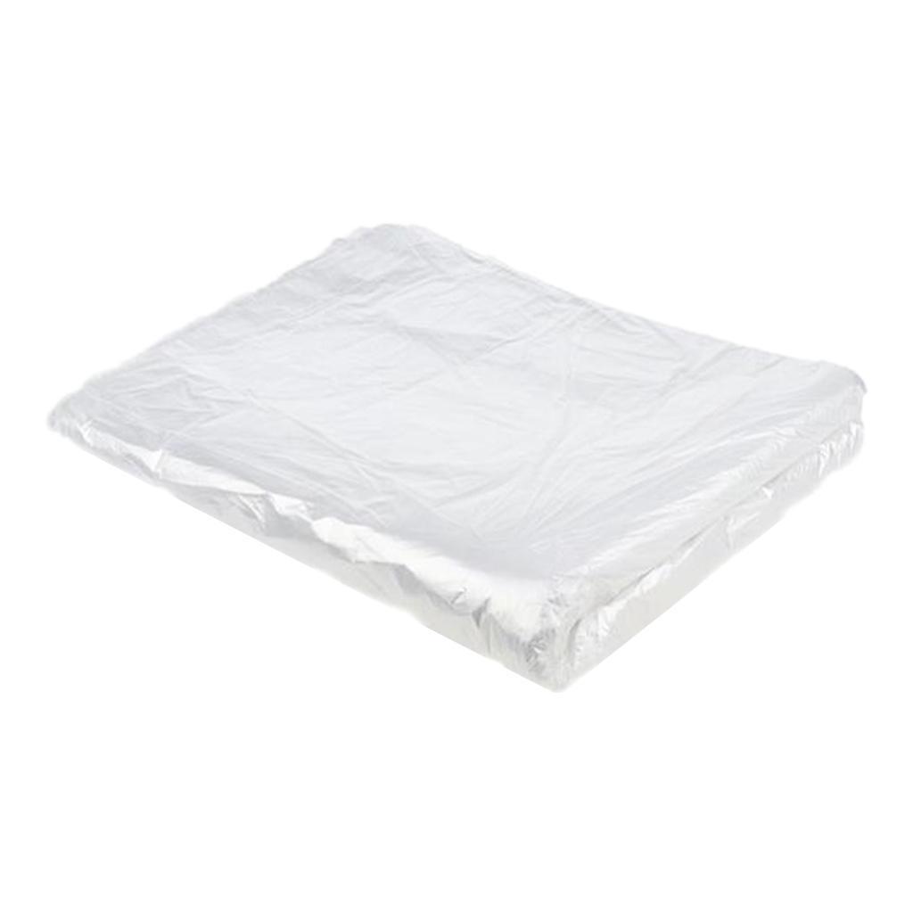 50x Disposable Hair Cutting Cape Salon Gowns Salon Barber Shop Capes Apron