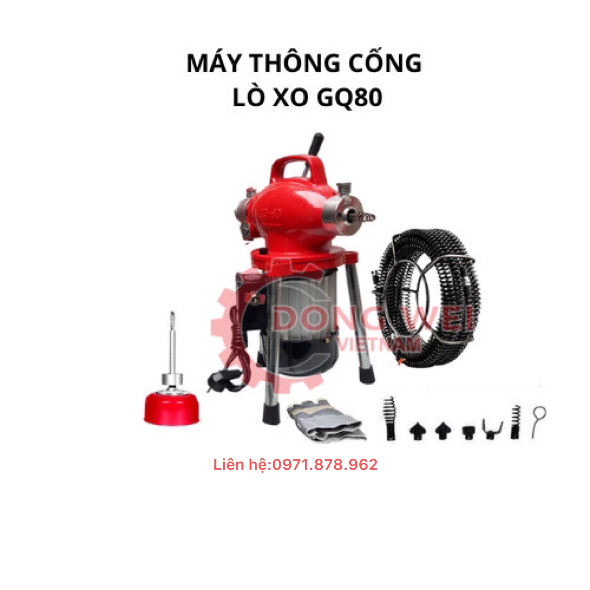 Máy thông cống GQ80
