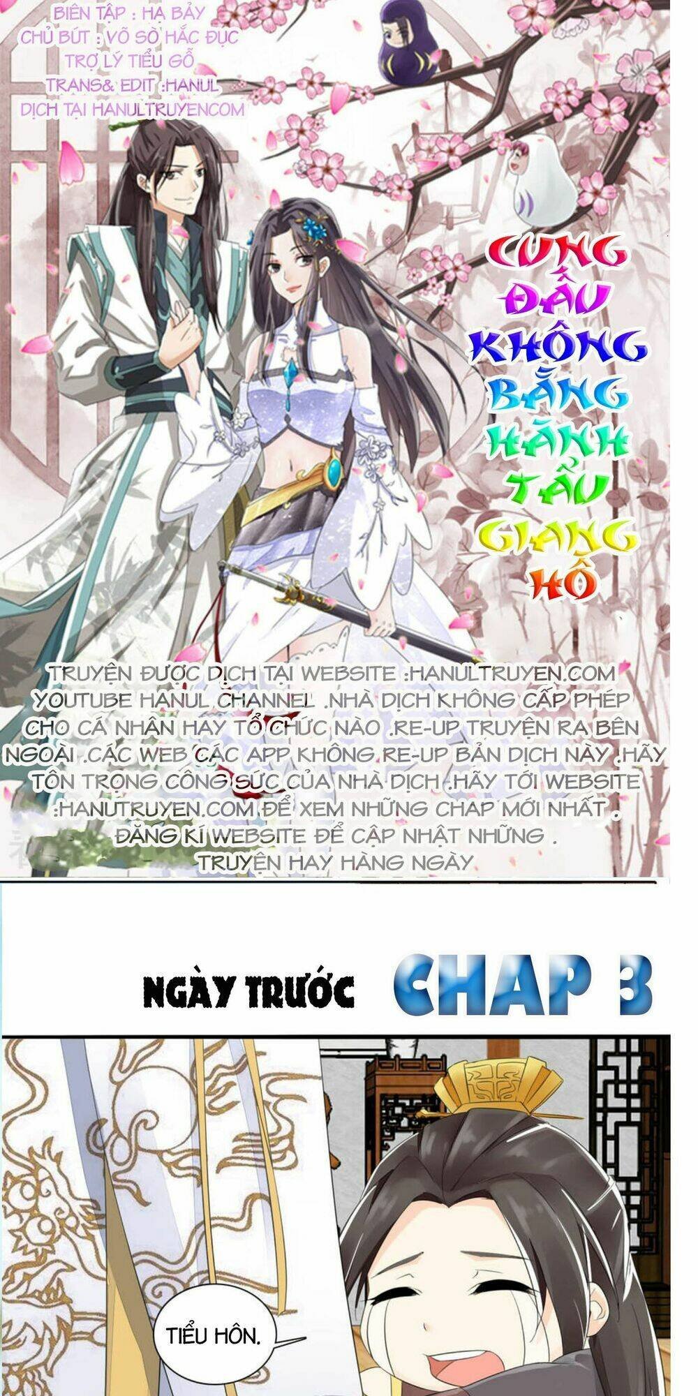cung đấu không bằng hành tẩu giang hồ chapter 3 1