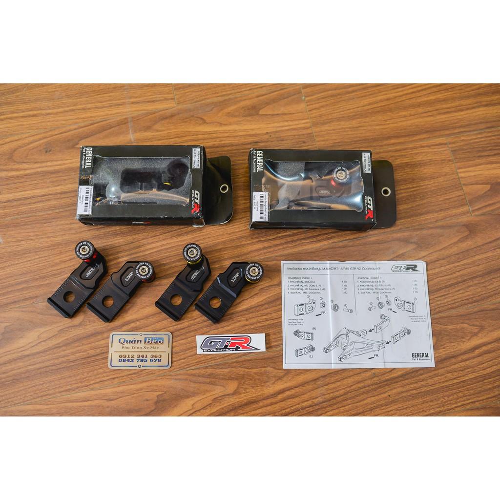 Pad CnC kèm bẩy nâng dành cho Yamaha TFX - R15 - R15 V3 và MT15 Sản phẩm CNC Cao Cấp của Thailand